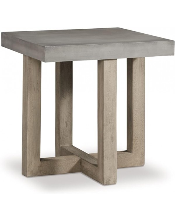 Mesa auxiliar cuadrada contemporánea con tablero ...