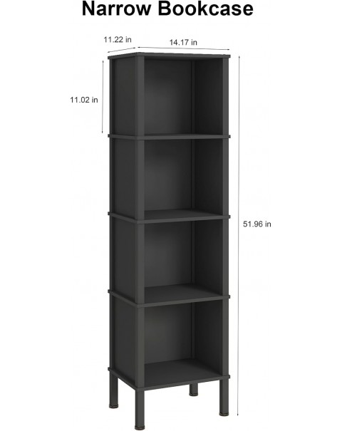 5Tier Narrow Bookshelf