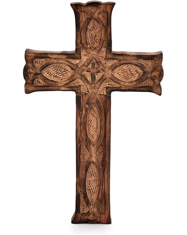 Handmade Wooden Wall Cross Church Home Room Décor