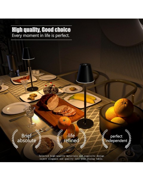 Lámpara de mesa LED inalámbrica moderna