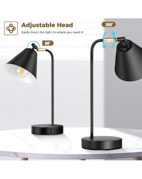 Industrial Dimmable Desk Lamp 