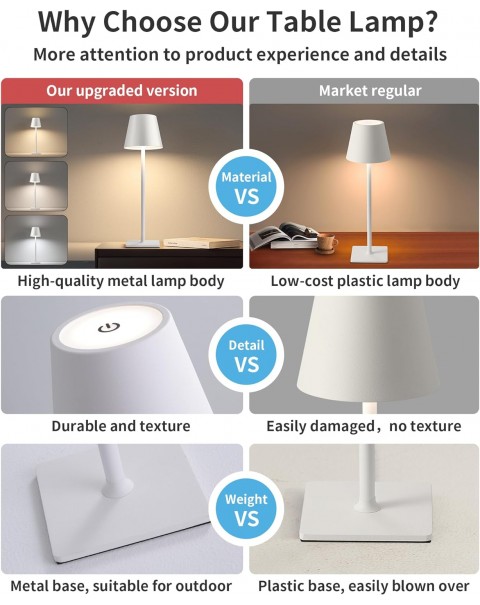 Cordless Table Lamp