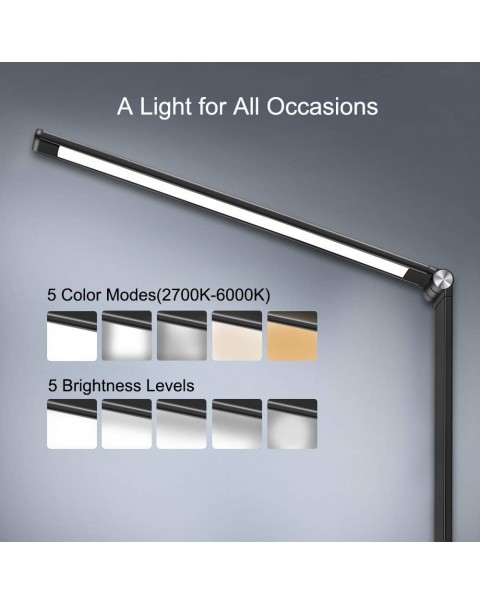 Lámpara de escritorio LED multifuncional