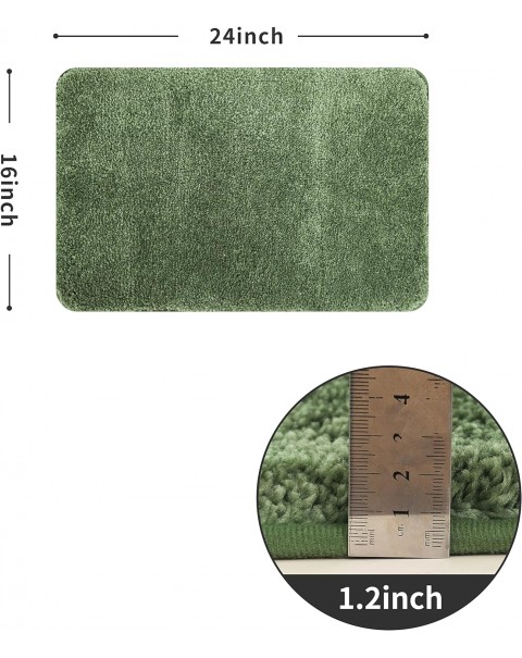 Alfombras de baño extra gruesas para baño