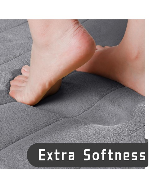 Memory Foam Bath Mat Set