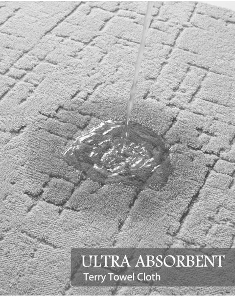 Alfombra de baño: baño de secado rápido súper absorbente
