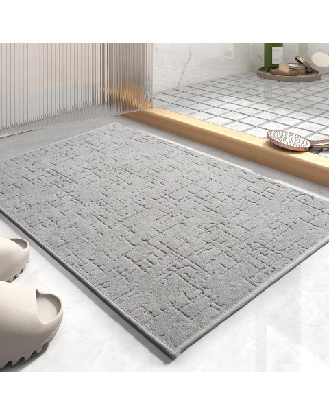 Bath Mat-Super Absorbent Quick Dry Bathroom