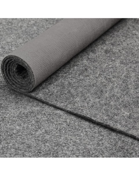 Alfombrilla antideslizante de fieltro y caucho natural que se mantiene en su lugar
