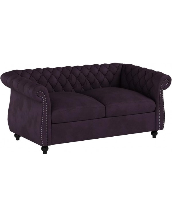 Sofá Chesterfield Loveseat tradicional