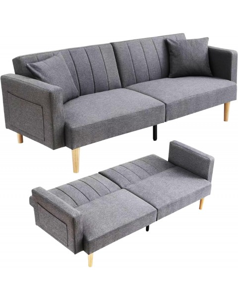 Sofá cama tipo futón convertible