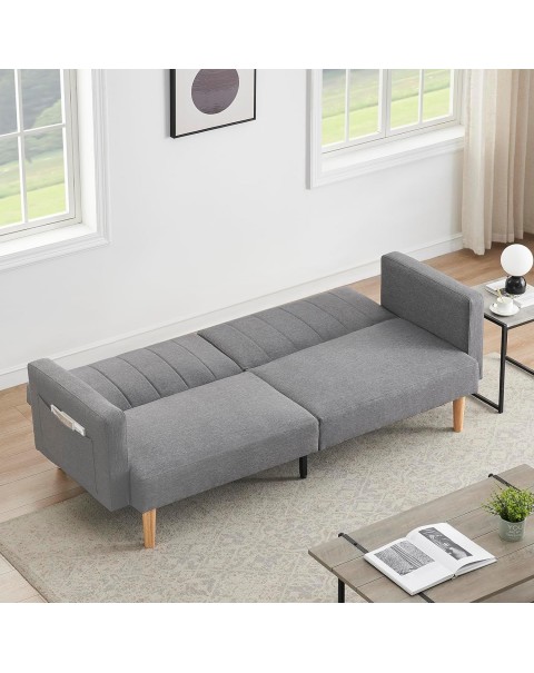 Sofá cama tipo futón convertible