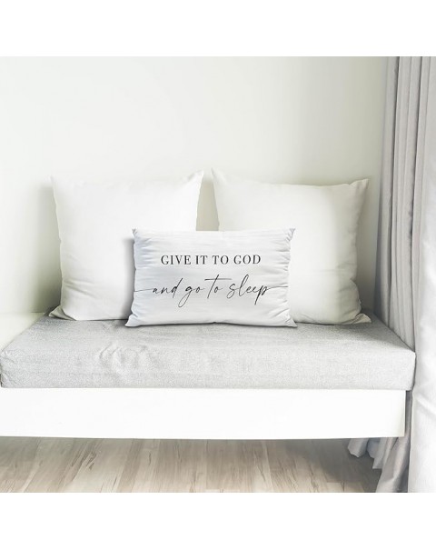 Fundas de almohada decorativas para cama, funda de almohada para cama, funda de almohada de 12x20, almohadas decorativas para dormitorio