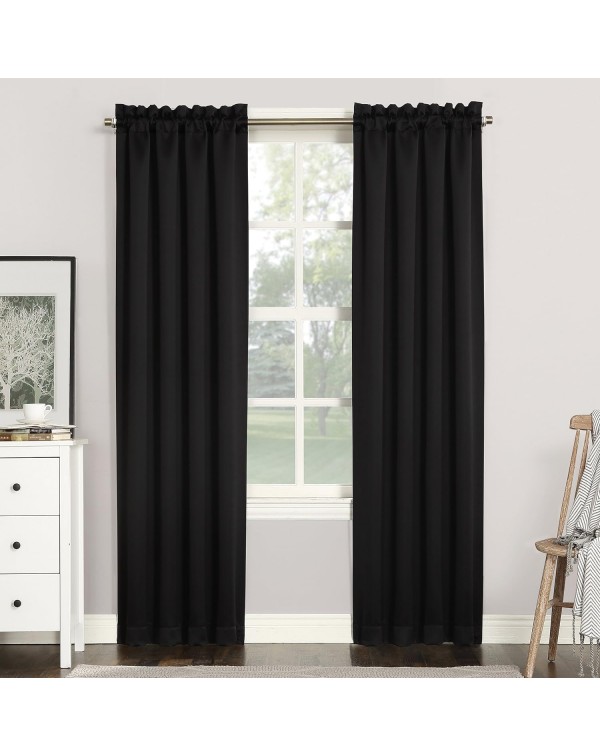 Energy Saving Blackout Rod Pocket Curtain