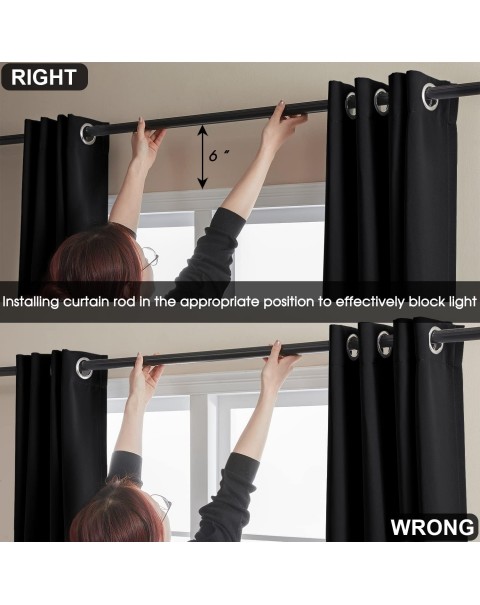 Cortinas opacas para sala de estar.
