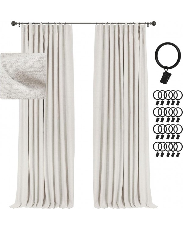 Cortinas opacas para dormitorio.