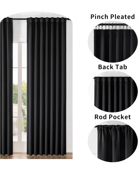 Cortinas opacas negras