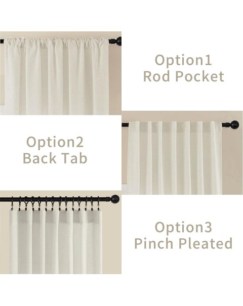 Cortinas de lino