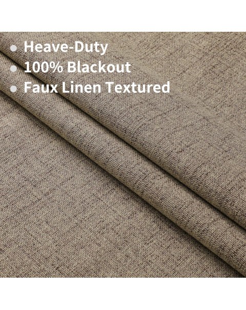 Cortinas de lino natural